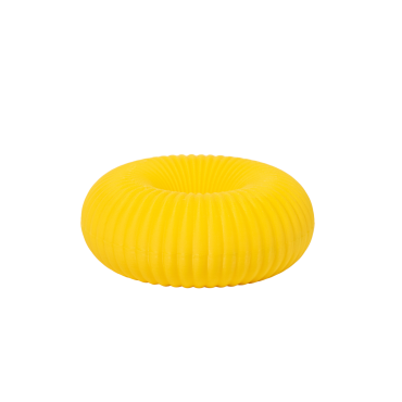 GIBKI DESIGN - Mały Prosty Donut w kolorze żółtym
