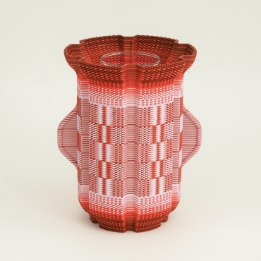 LINES & LINES - Wazon Ancient Alien no.3 - red