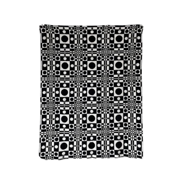 HOGAI - OP-ART BLANKET Optic Pool Maurycy Gomulicki