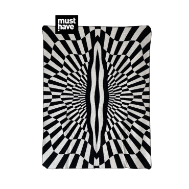 HOGAI - OP ART BLANKET Power Pussy  Maurycy Gomulicki