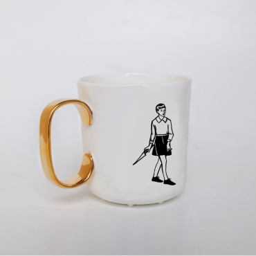 ENDE x Aleksandra Waliszewska - Kubek Nóż/Papieros