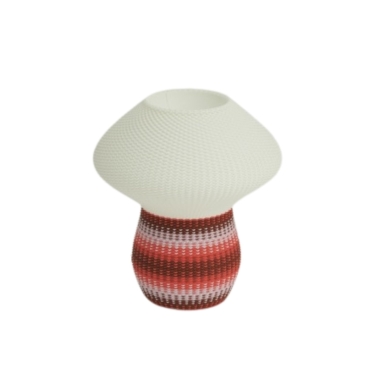 LINES & LINES - Lampka Weave - gradient red