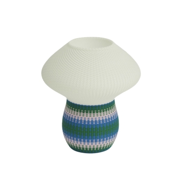 LINES & LINES - Lampka Weave - gradient blue