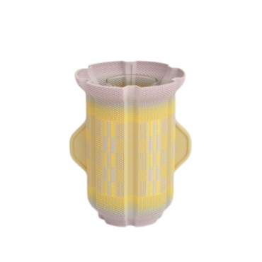 LINES & LINES - Wazon Ancient Alien no.3 - yellow