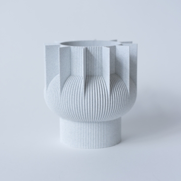 UAU PROJECT - S vase 04 - szary