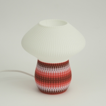 LINES & LINES - Lampka Weave - gradient red