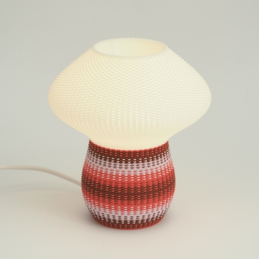 LINES & LINES - Weave lamp - gradient red