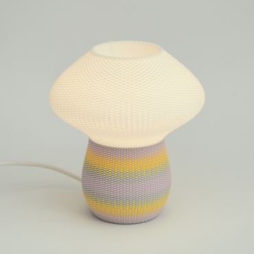 LINES & LINES - Weave lamp - gradient yellow